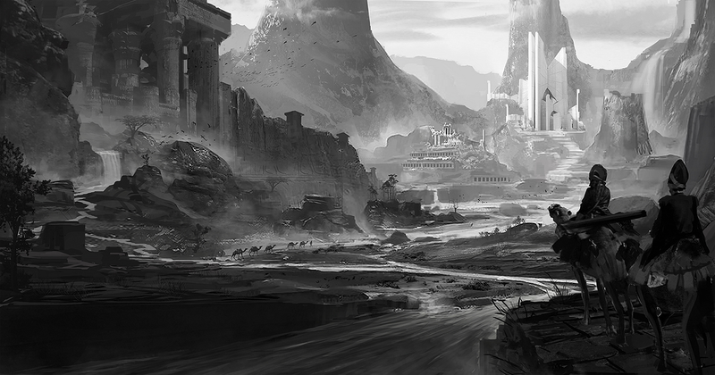 Illustration for article titled Dune and the fantastic science fiction cities of Finnian MacManus